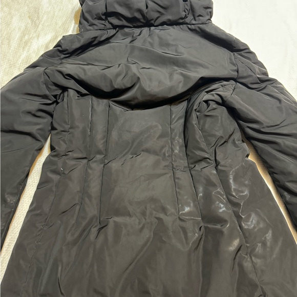 Moncler Renne Giubbutto Renne Feather Down Long Jacket Black Coat 1 - Picture 8 of 11